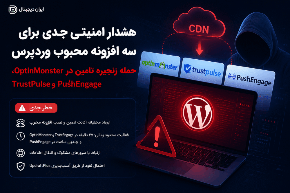 جزئیات حمله سایبری به بیش از 1.2 میلیون سایت وردپرسی