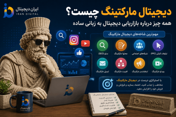 دیجیتال مارکتینگ چیست؟ راهنمای جامع بازاریابی دیجیتال به زبان ساده
